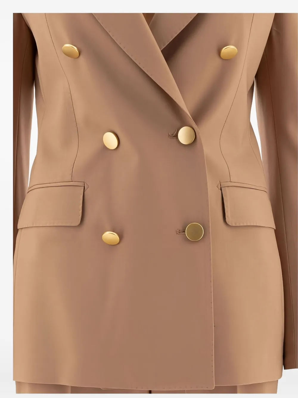 Tagliatore double-breasted suit Beige
