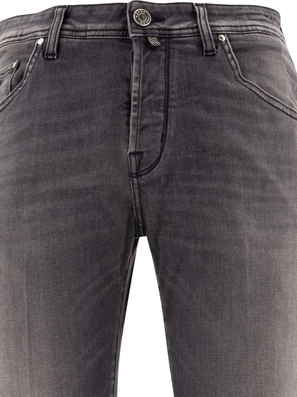 Jacob Cohën washed regular jeans Grijs