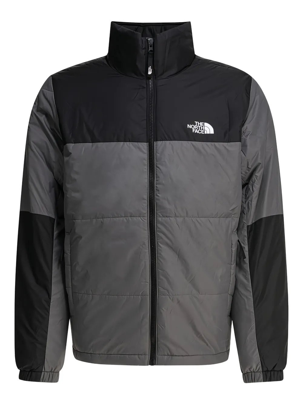 The North Face colour-blocked padded jacket - ブラック The North Face colour-blocked padded jacket - ブラック