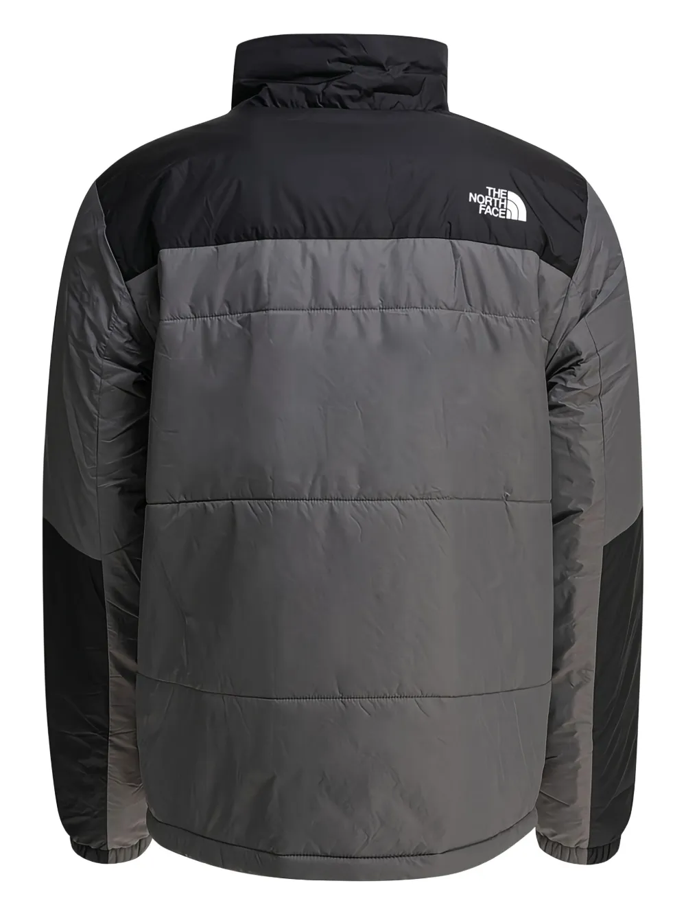 The North Face Gewatteerd jack met colourblocking Zwart