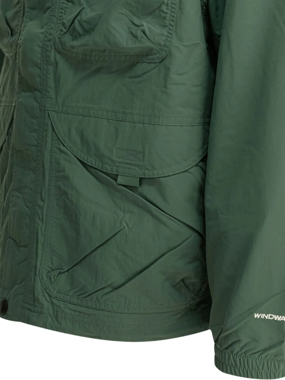 The North Face Jack met meerdere zakken en lange mouwen Groen
