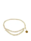 CHANEL Pre-Owned 1990-2000s CC-medallion chain belt - Gold