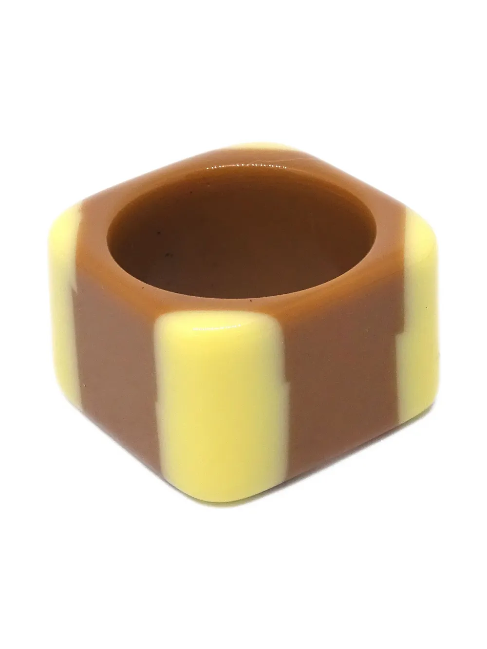 Pre-owned Chanel 2001 Cc-logo Ring