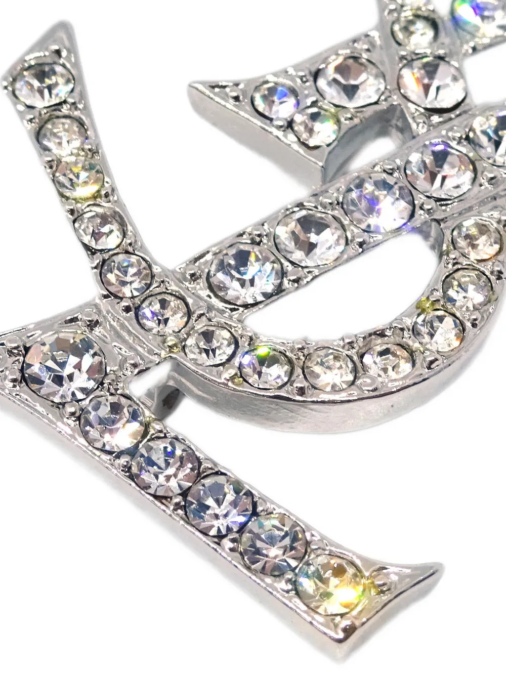 Saint Laurent Pre-Owned 1990-2000s crystal-embellished brooch | Image 2