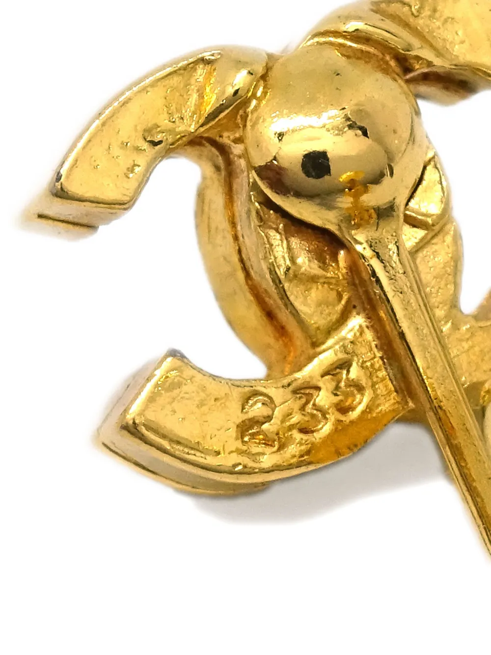 Pre-owned Chanel 1990-2000s Cc-logo Clip-on Earrings