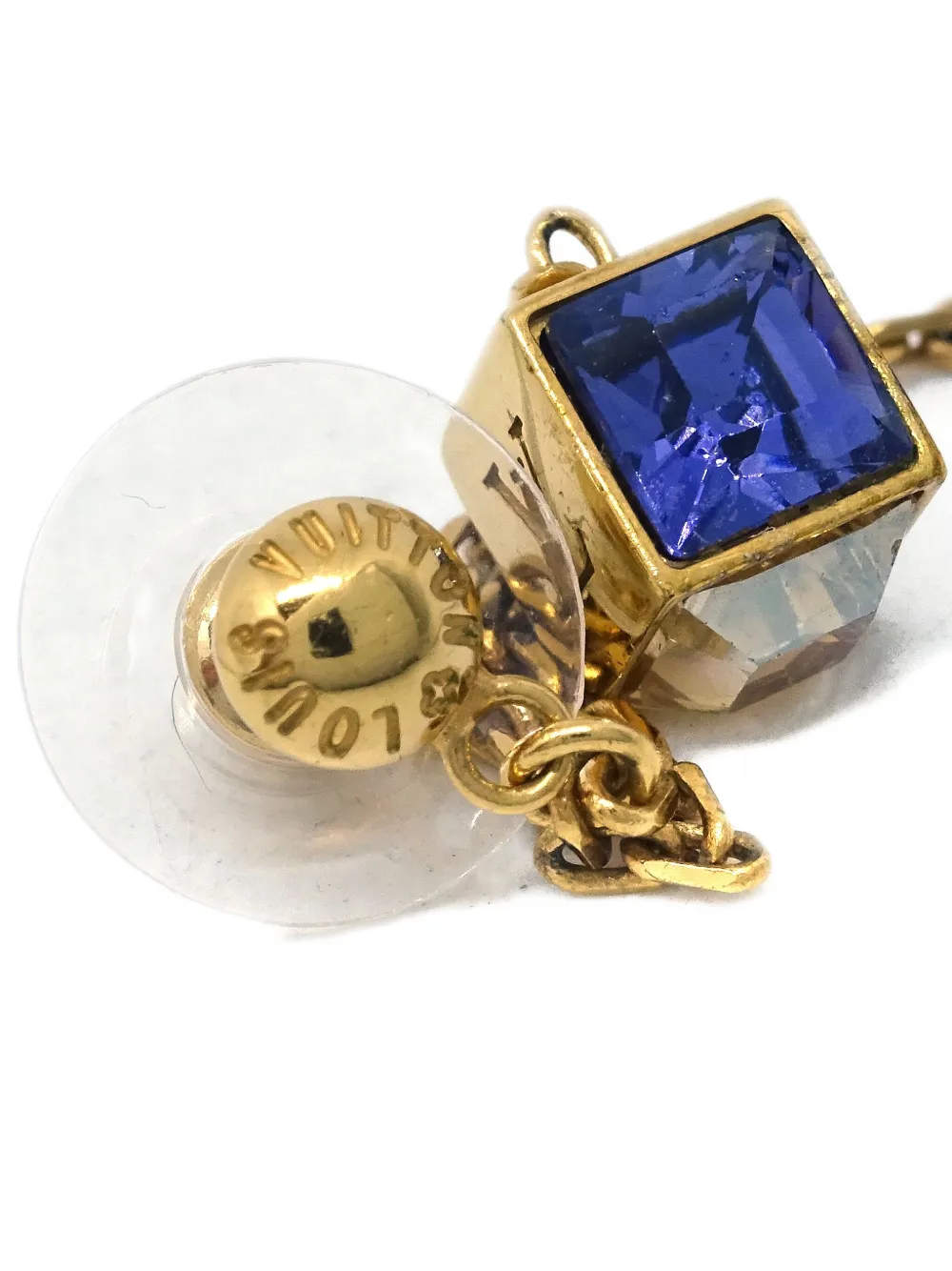 Louis Vuitton Pre-Owned 2013 Gamble Dangle earrings | Image 2