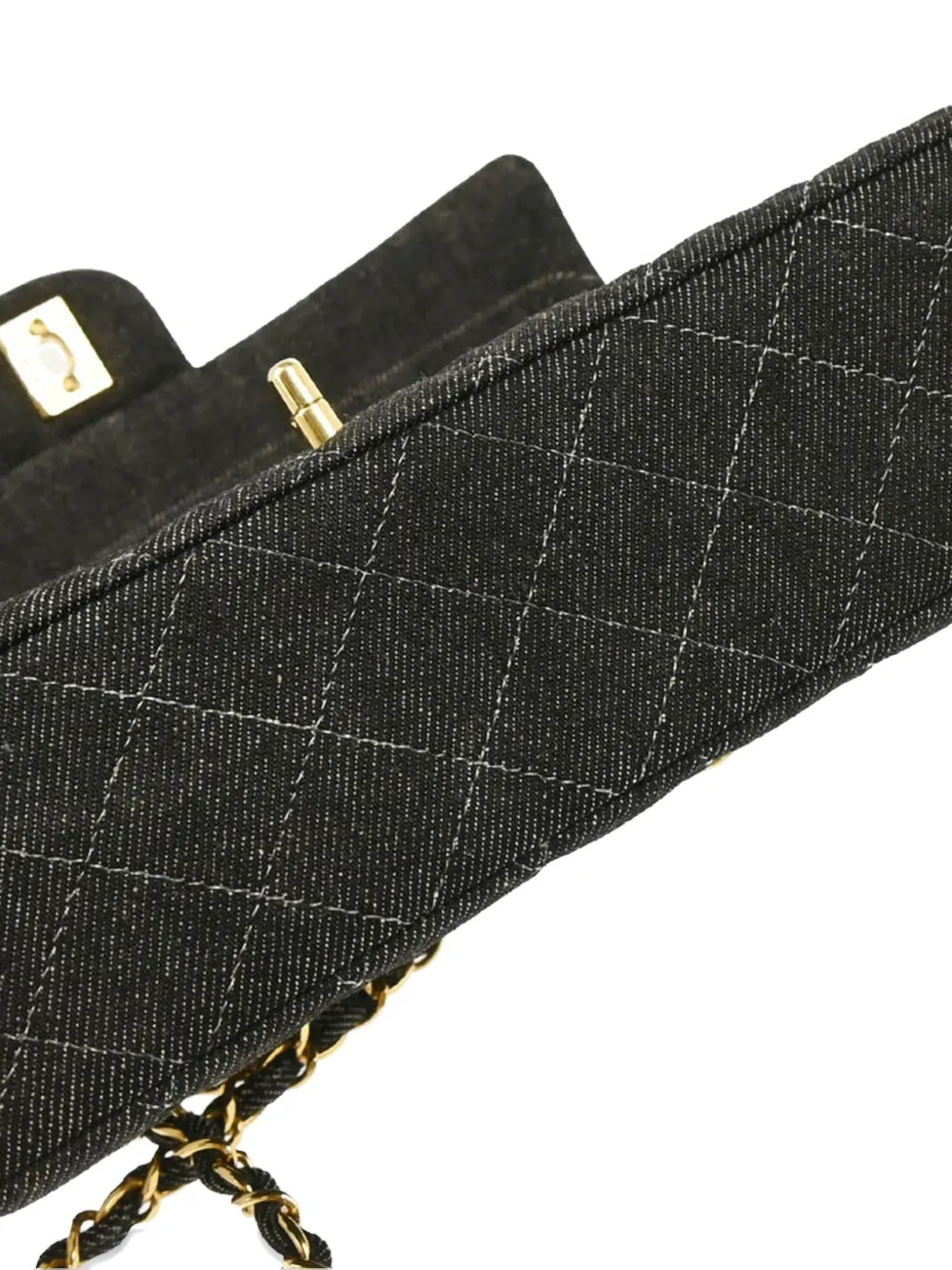 Pre-owned Chanel 1998 Medium Double Flap Shoulder Bag
