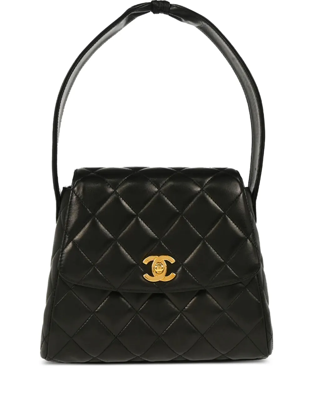 CHANEL Pre-Owned 1997 マトラッセ ショルダーバッグ - ブラック CHANEL Pre-Owned 1997 マトラッセ ショルダーバッグ - ブラック