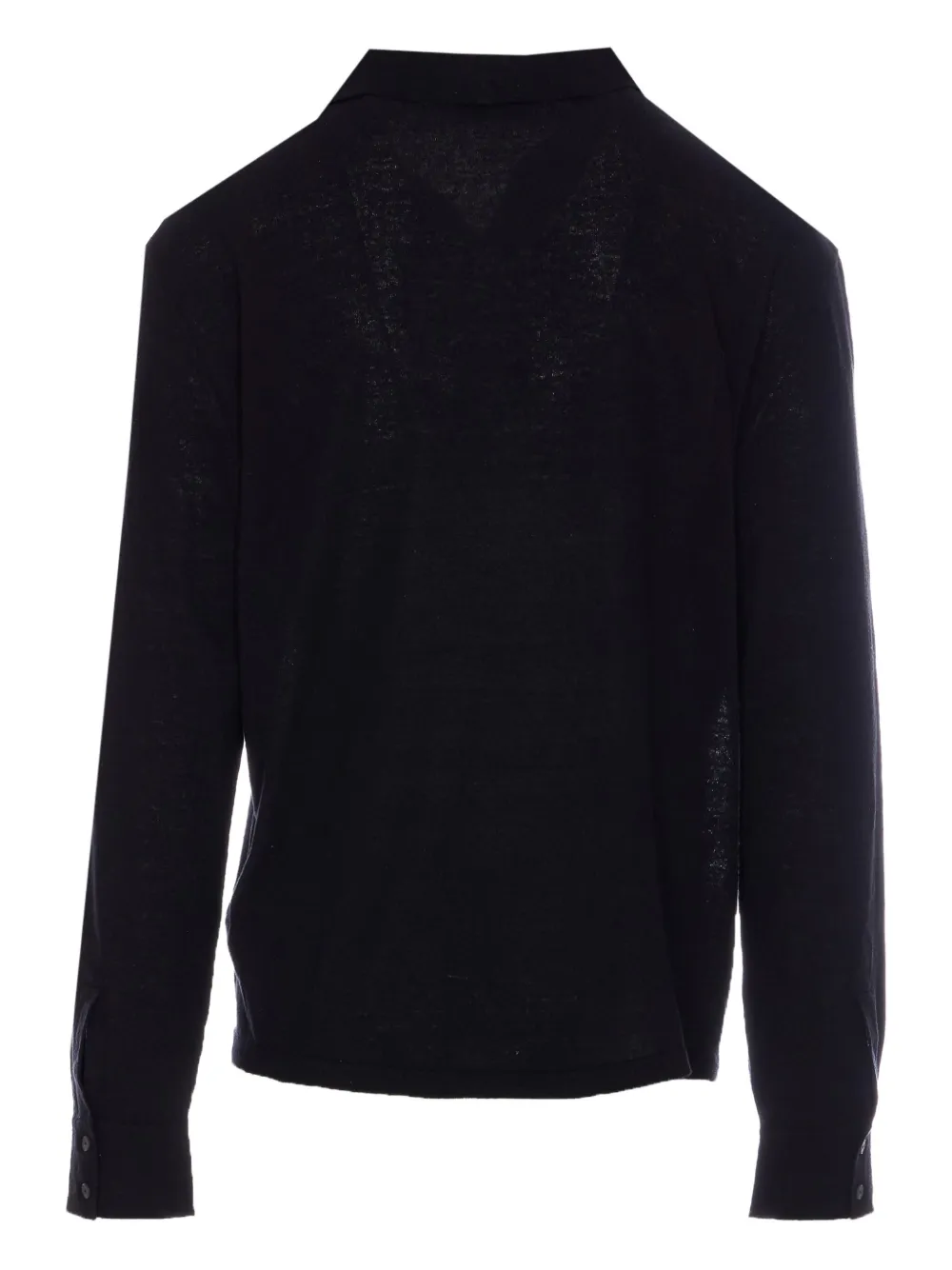 The Row silk sweater - Zwart