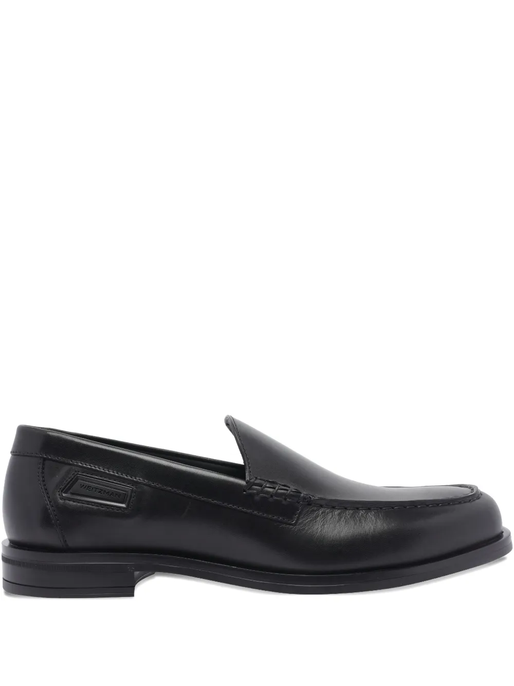 Stuart Weitzman leather loafers Black