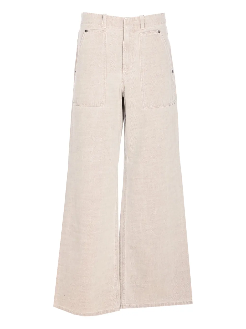 Shop Fendi Logo-patch Jeans
