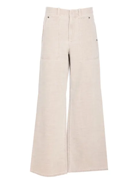 FENDI logo-patch jeans