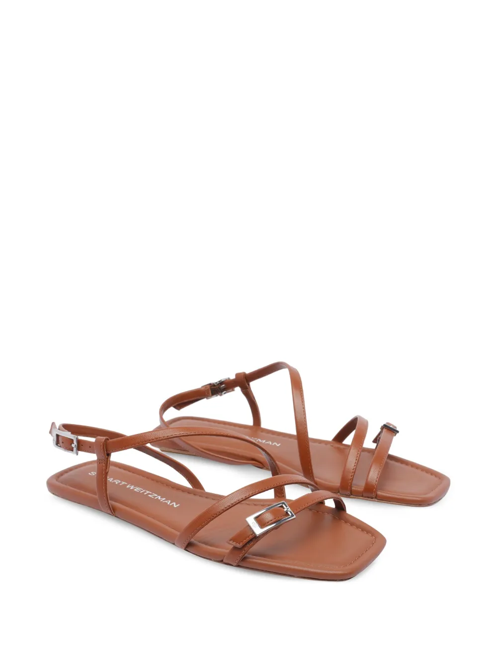 Stuart Weitzman صندل 'جورجي' بنعل مسطح | صنادل بنعل مسطح | Image 2