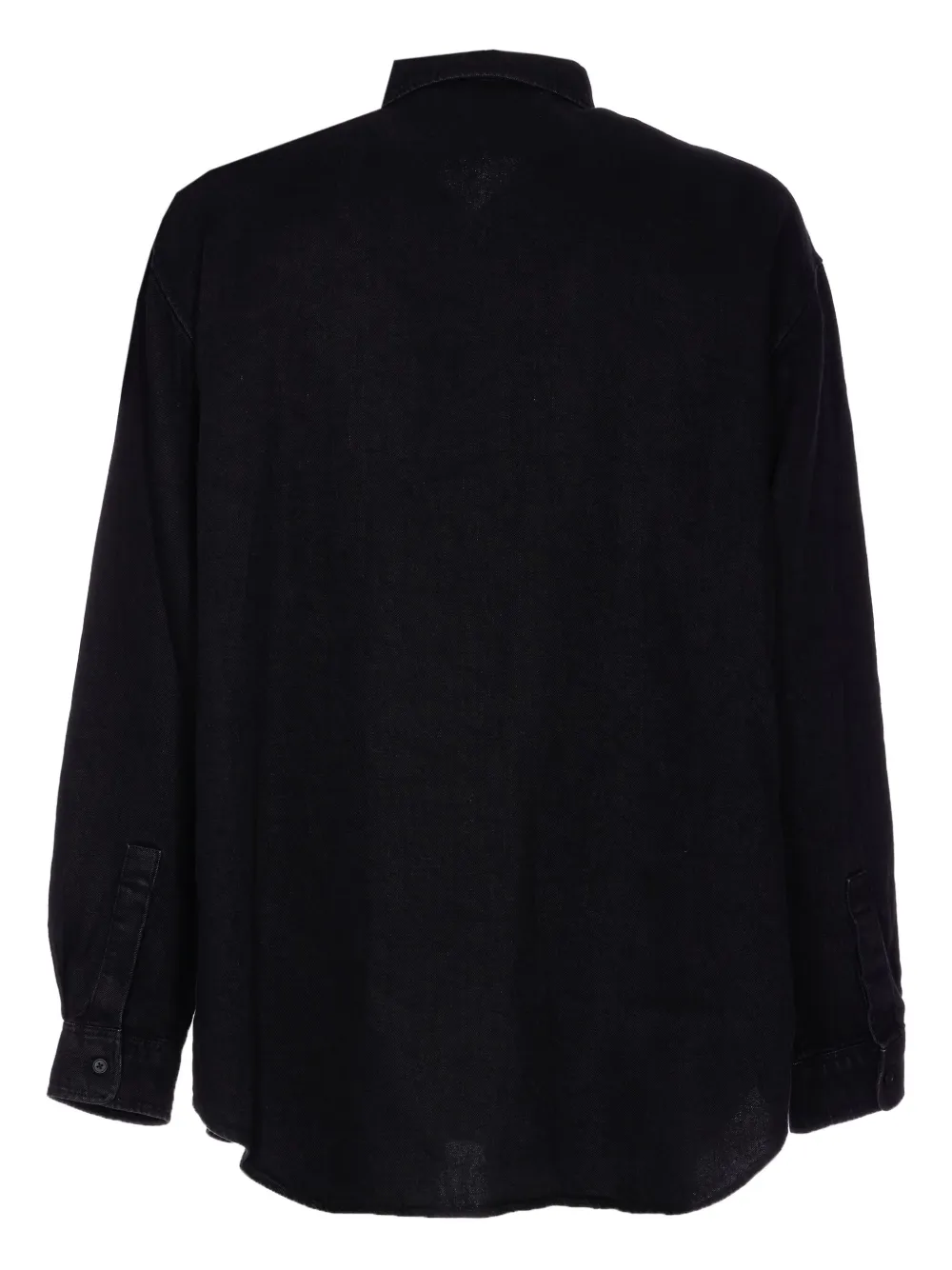 The Row linen shirt - Zwart