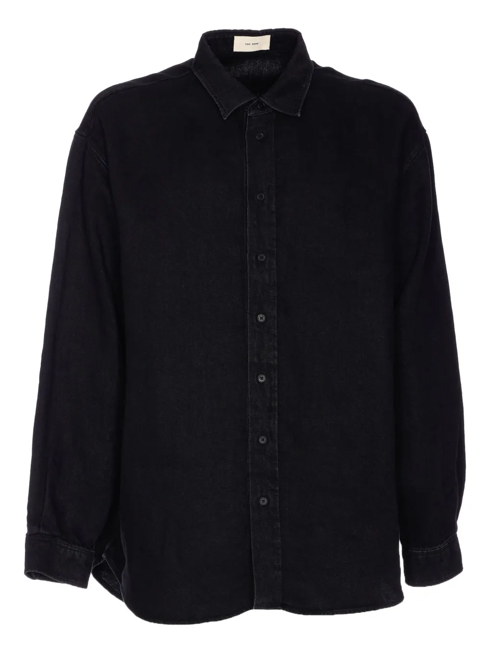 The Row camisa de lino | negro | Image 1