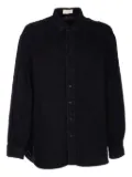 The Row linen shirt - Black
