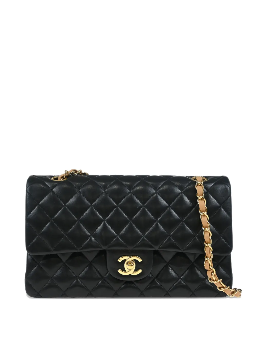 CHANEL Pre-Owned sac porté épaule Double Flap médium (2003) | noir | Image 1