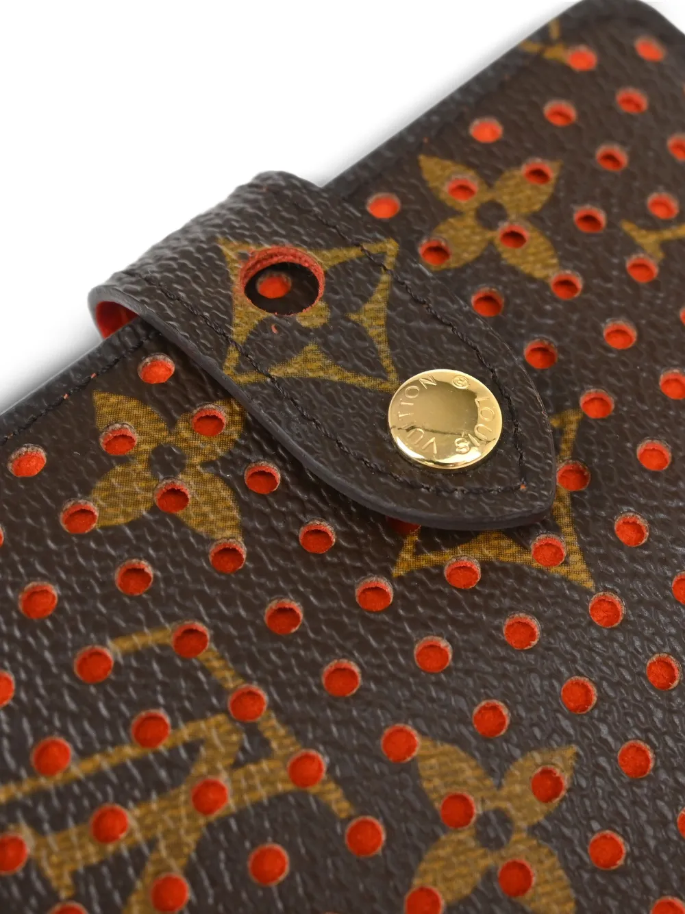 Pre-owned Louis Vuitton 2006 Monogram Perforated Wallet