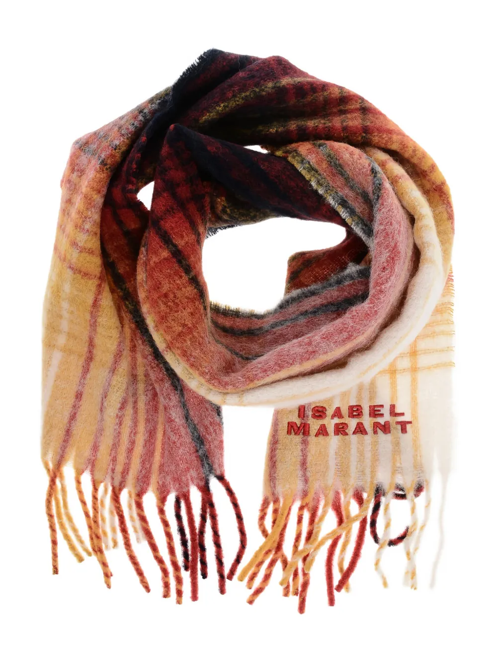 ISABEL MARANT mascada Firny | rojo | Image 1