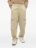 MARANT Isabel Marant Twill Fabric Cargo Pants with Belt Loops - Neutrals