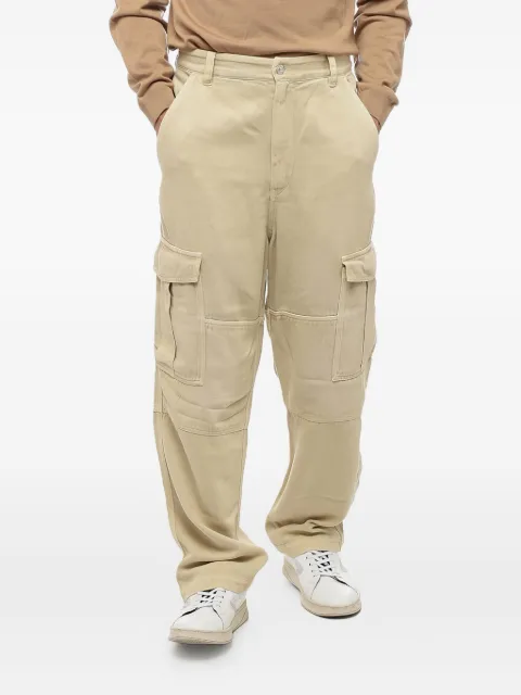 MARANT Isabel Marant Twill Fabric Cargo Pants with Belt Loops