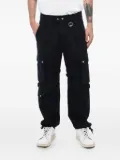 MARANT Isabel Marant Cargo EUSEBIO Pants with Drawstringed Ankles - Black