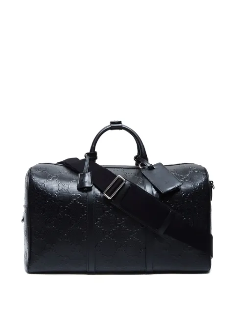 Gucci Pre-Owned 2010-2020 GG Supreme Boston luggage bag