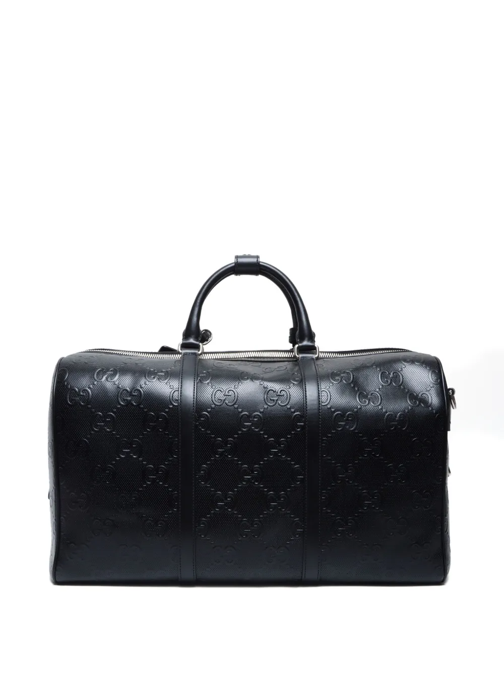 Gucci Pre-Owned 2010-2020 GG Supreme Boston luggage bag | Men | Image 2