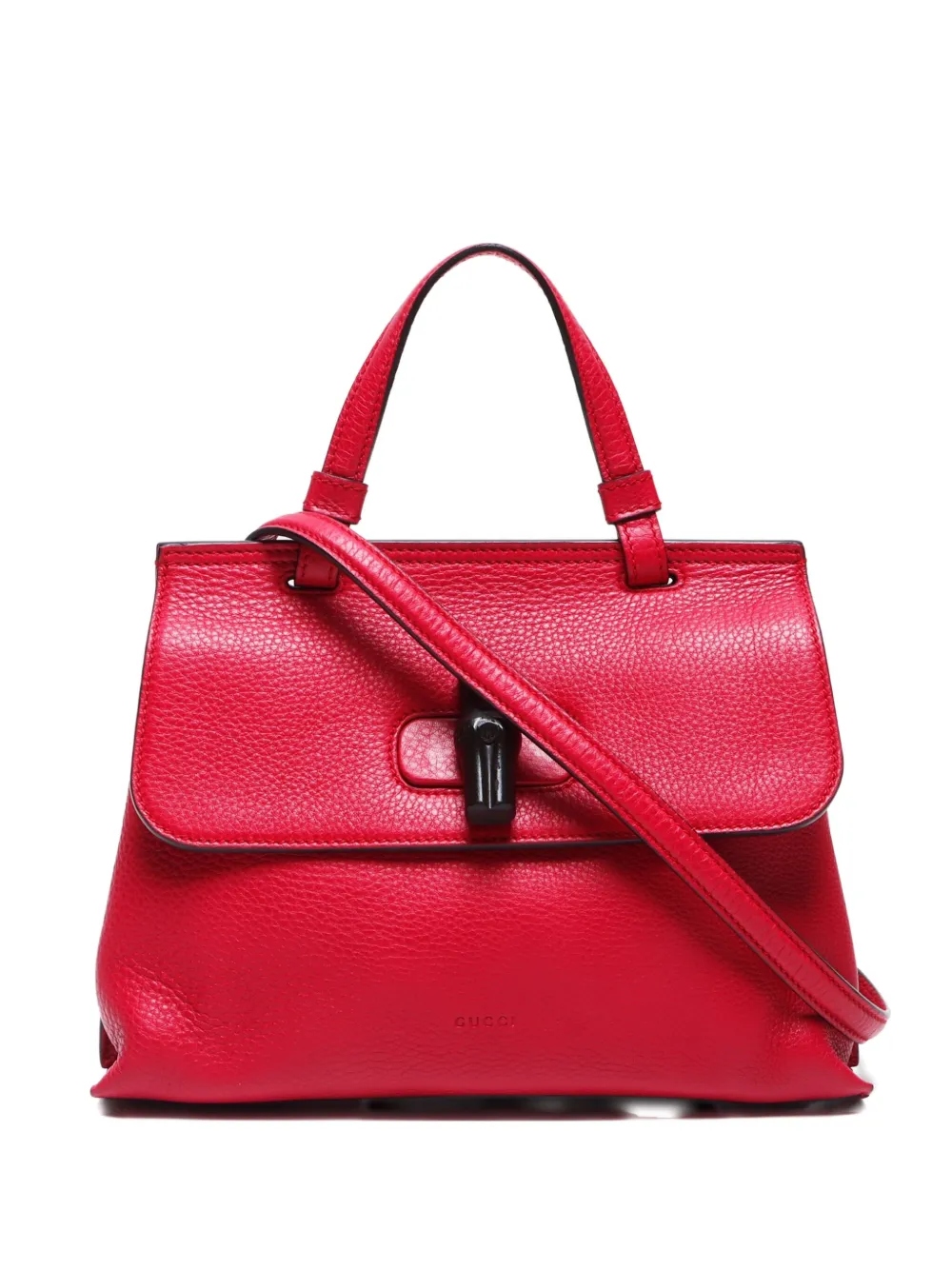 Pre-owned Gucci 2015-2020s Small Bamboo Daily Tote Bag