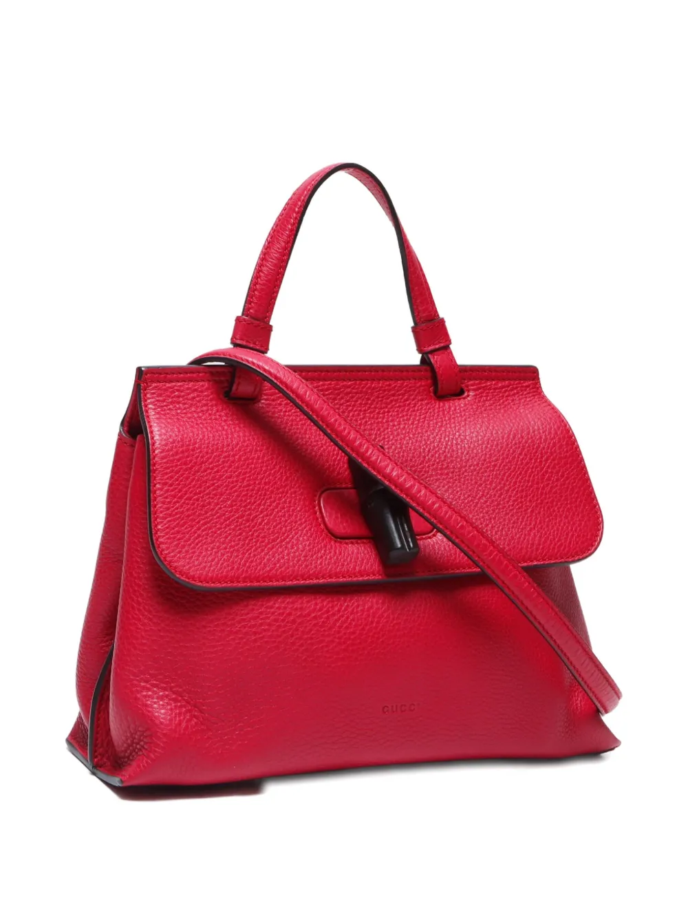 Pre-owned Gucci 2015-2020s Small Bamboo Daily Tote Bag