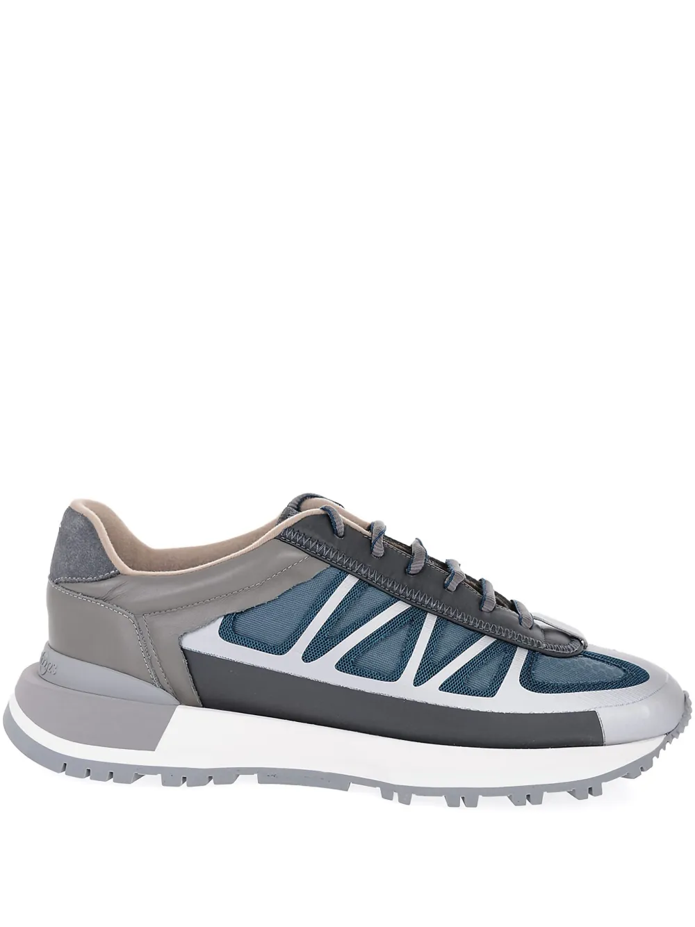 Maison Margiela panelled sneakers Grey