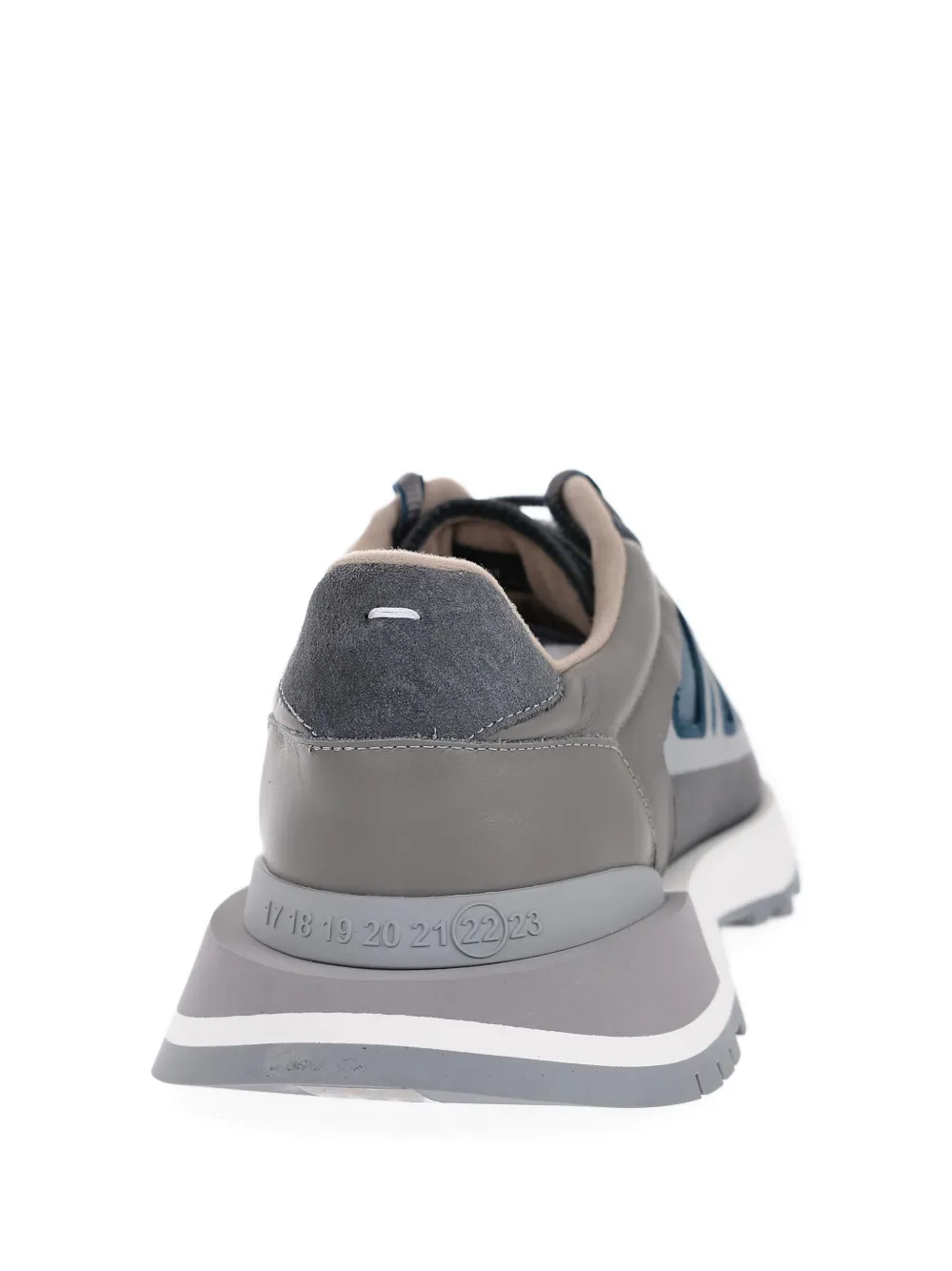 Maison Margiela panelled sneakers Grey