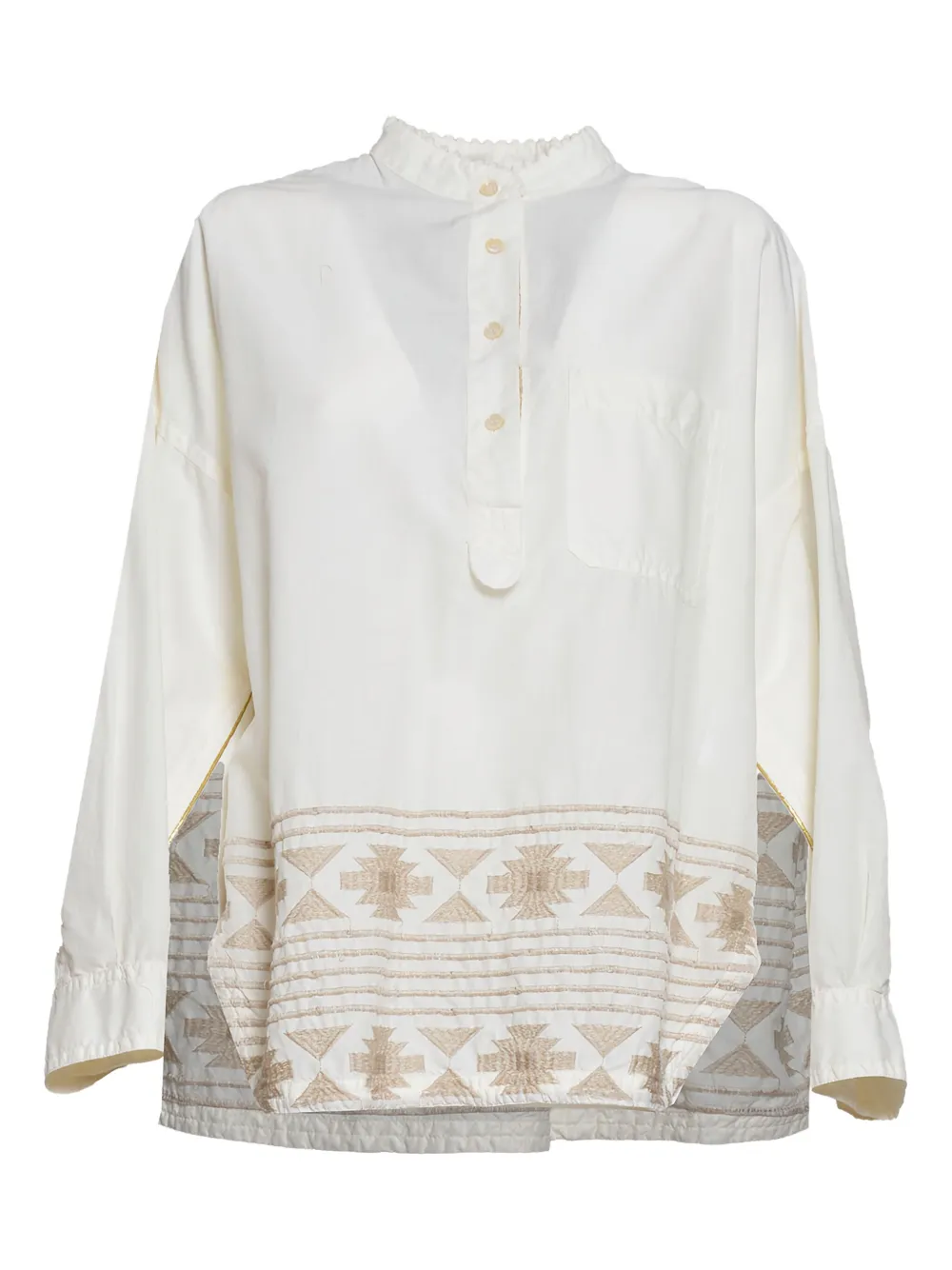 Bazar Deluxe embroidered blouse - Bianco