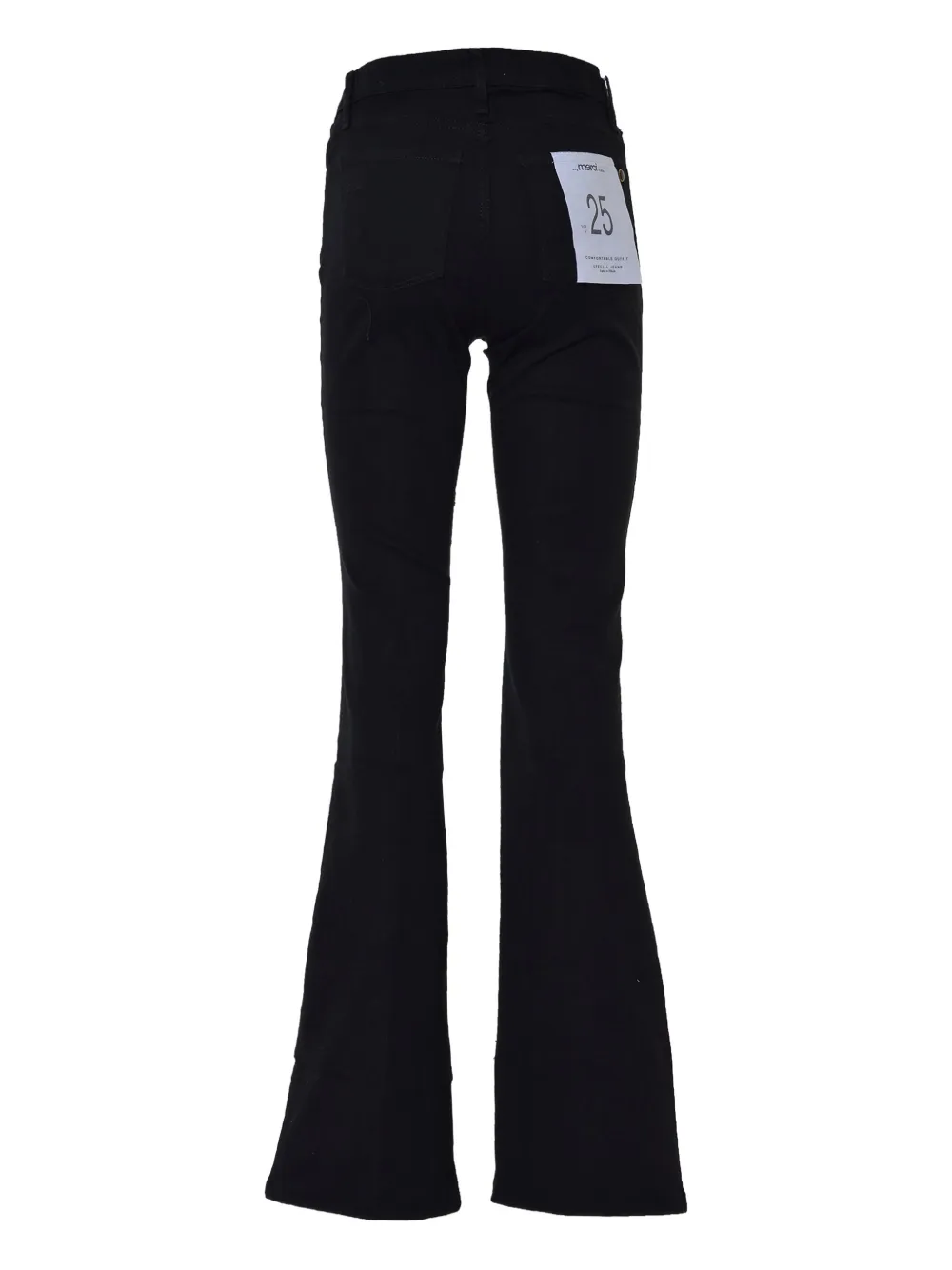Merci cotton flared jeans - Zwart