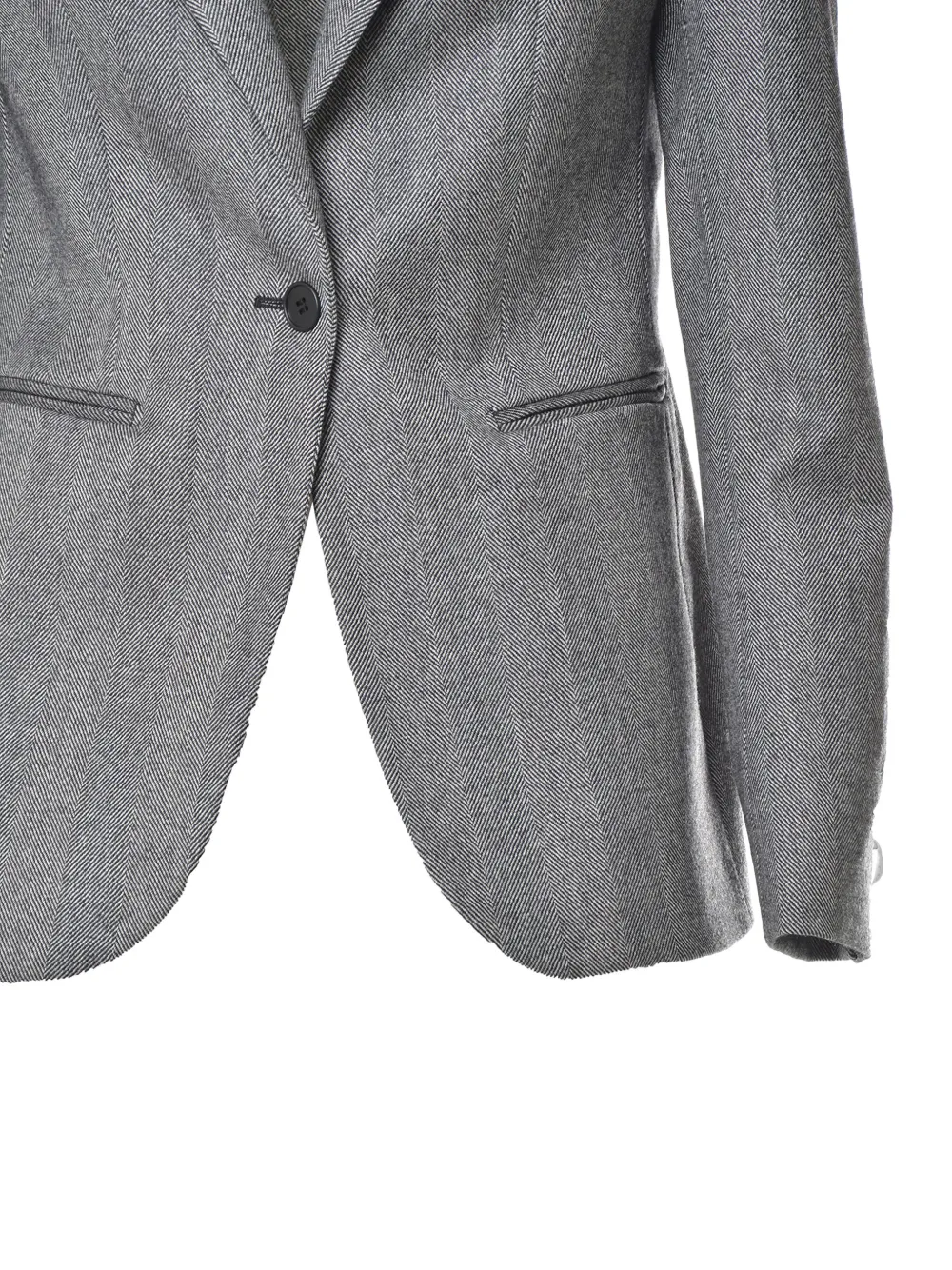 herringbone blazer
