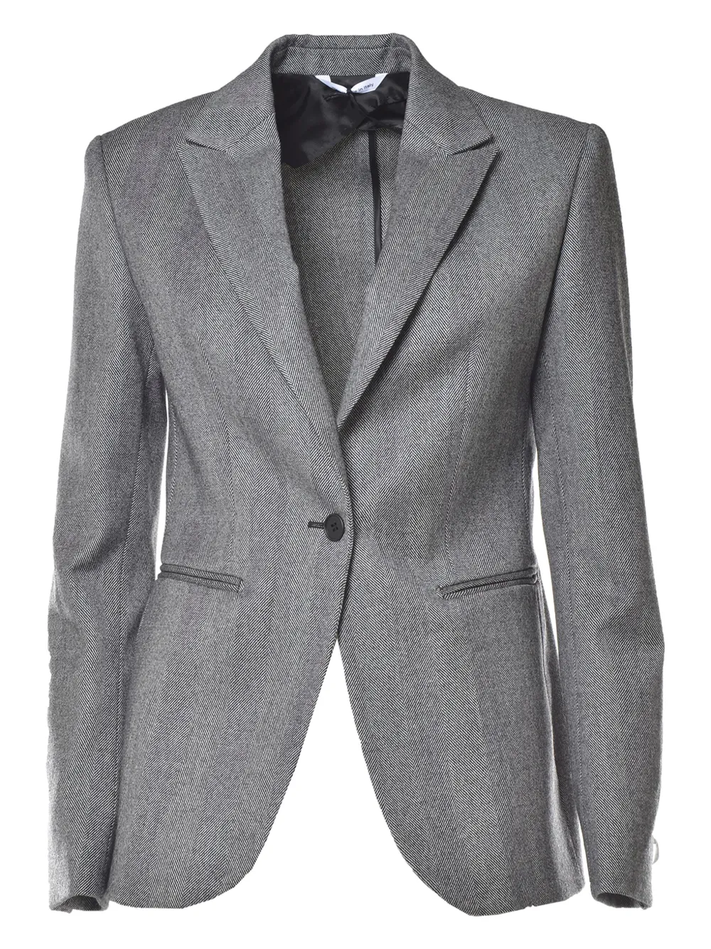 herringbone blazer