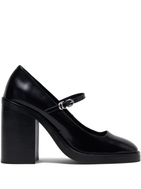 Maje 100mm leather pumps