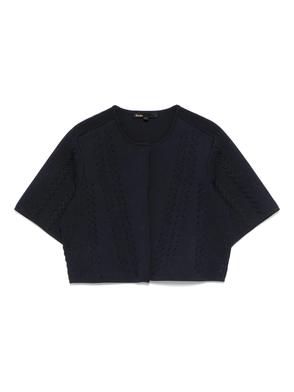 Maje Cropped Cardigan
