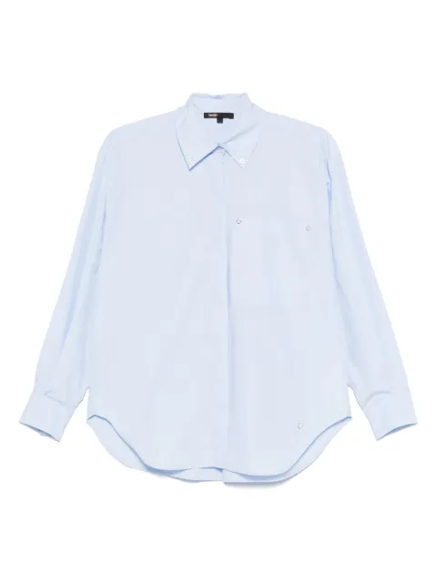 Maje long poplin shirt