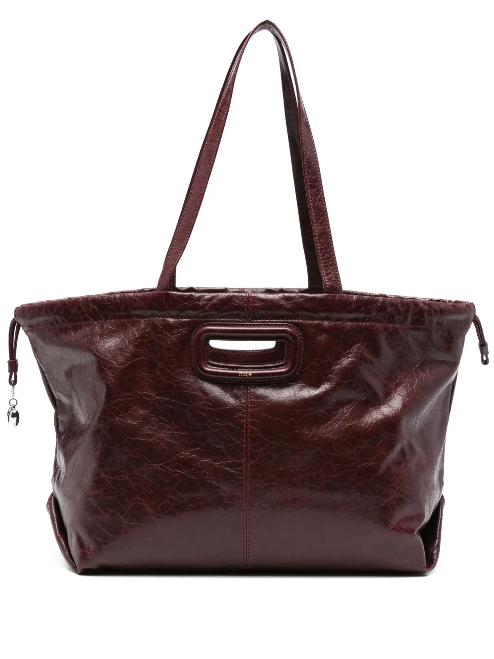 Maje Borsa tote in pelle - Rosso