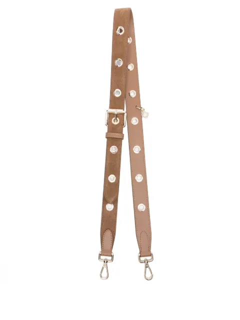 Maje leather bag strap