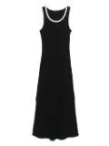 Maje jersey tank dress - Black