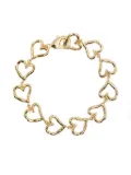 Maje heart-motif bracelet - Gold