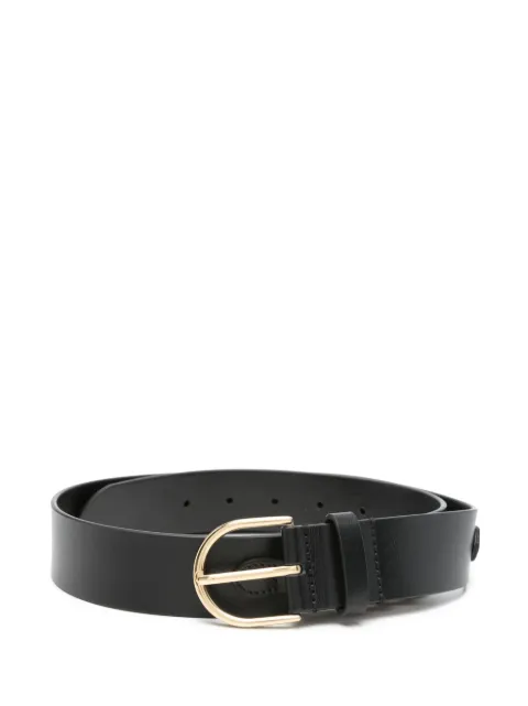 Maje chain-link leather belt