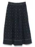 Maje straight skirt - Blue
