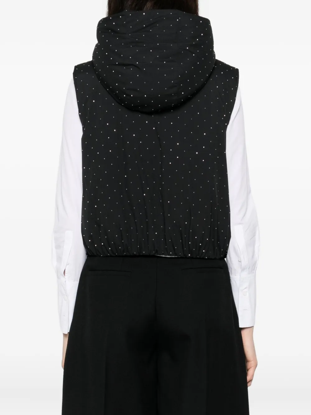 Maje Gilet met ritssluiting Zwart