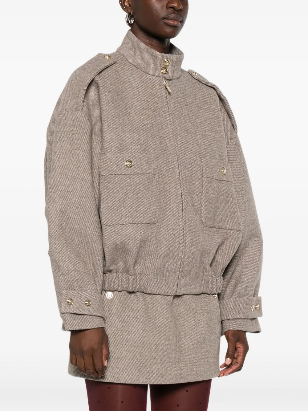 Maje Knitted Maxi Dress | Blue | FARFETCH