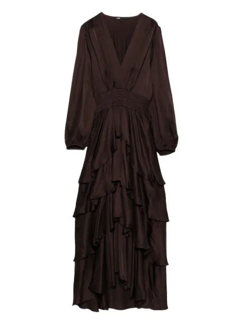Maje Kleid mit V-Ausschnitt