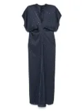 Maje short sleeve dress - Blue