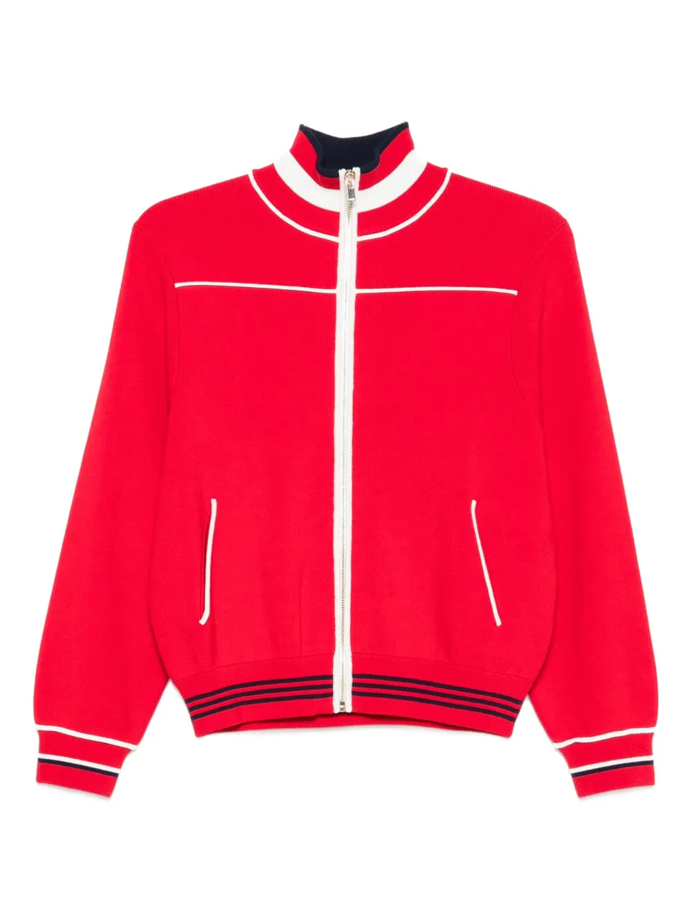Maje Vest met rits Rood